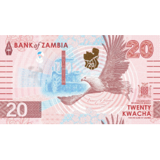 (190) ** PNew (PN63) Zambia - 20 Kwacha (2024 (2025))